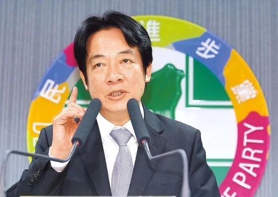 *赖清德表示，大陆称“中华人民共和国台湾省”，把台湾说成是中国一部分，这样“吞并