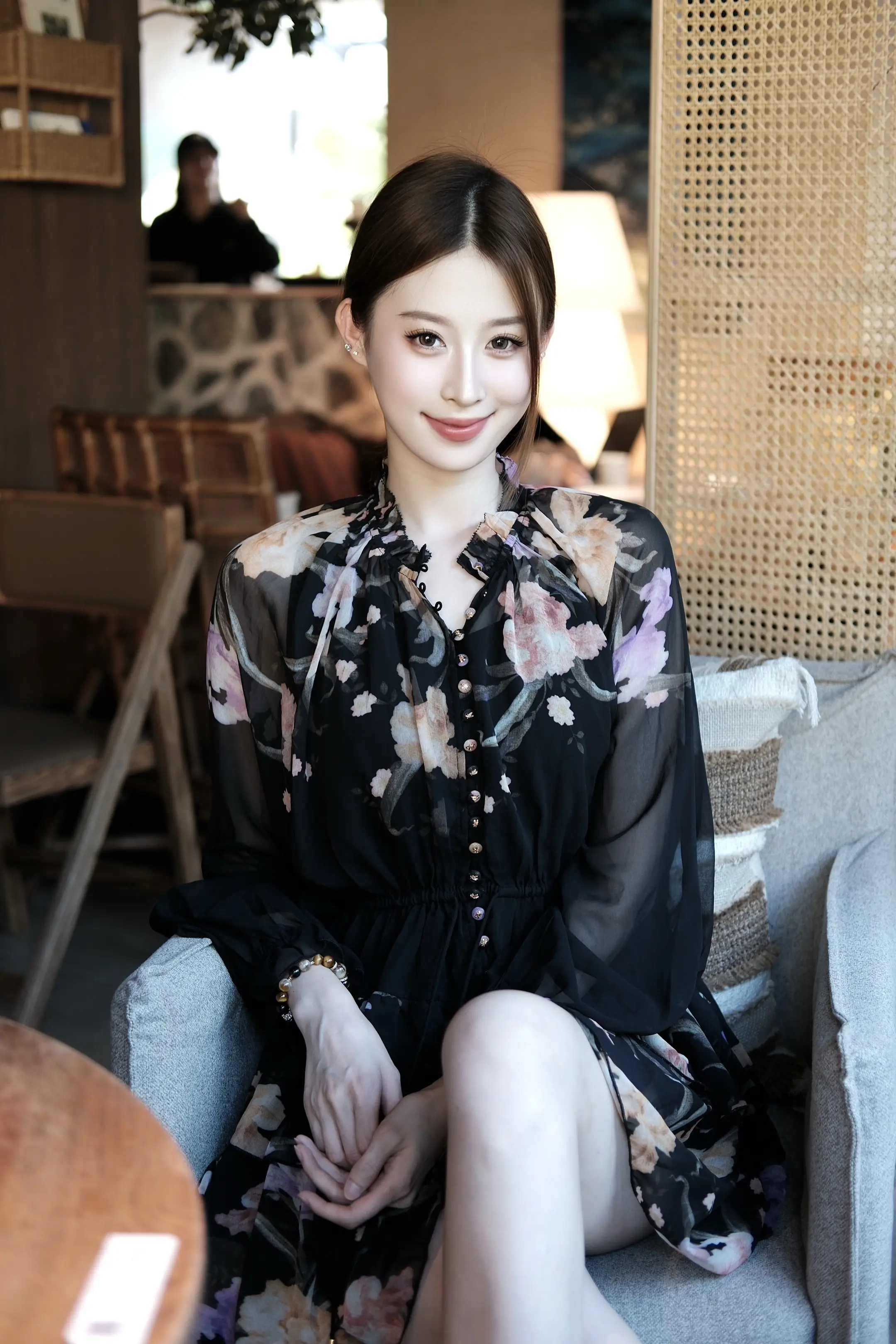 没有完美的人 你喜欢她 她就完美