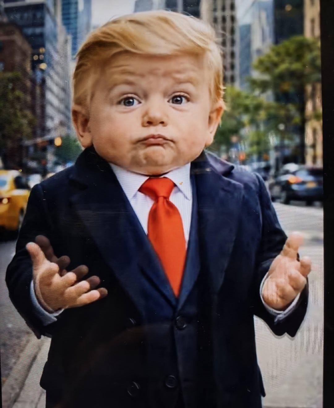 我怀疑川普在开车……额，造谣，但我没有证据。他发帖说，昨天伊朗违背了停火协议，把