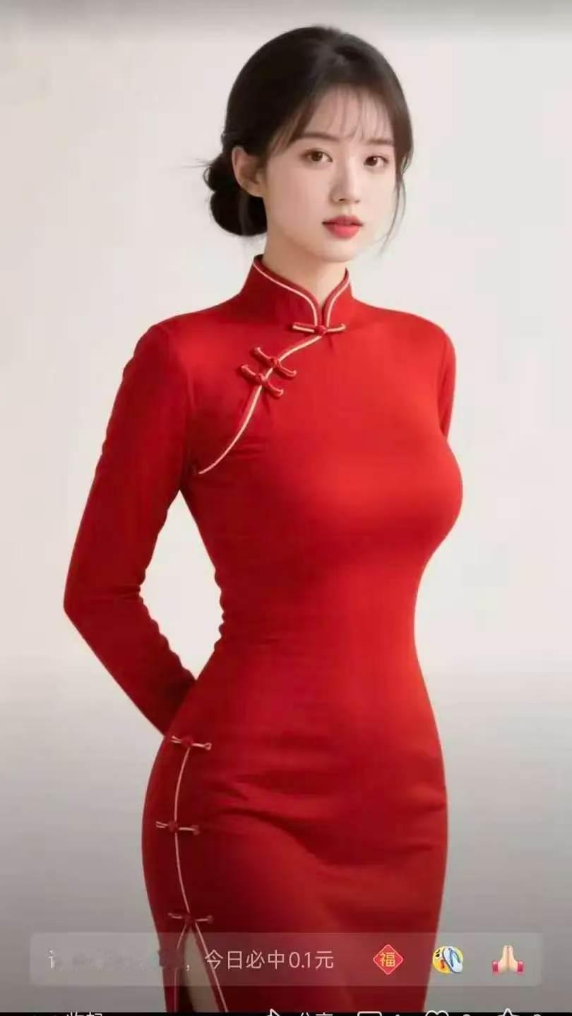 虞美人·复古旗袍韵
旗袍复古笺中画，
佳影姿如画。
云鬟轻挽韵幽长，
黛目含情娇