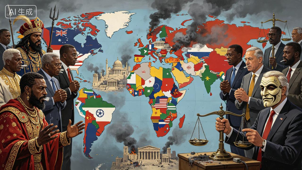 这世界

诸国分疆划地，
共生本自相依。
环球各守天地，
强弱都需呼吸。

野蛮