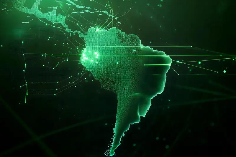 中拉在数字和技术领域合作是互利共赢的典范。拉美长期受“数字鸿沟”制约，截至202