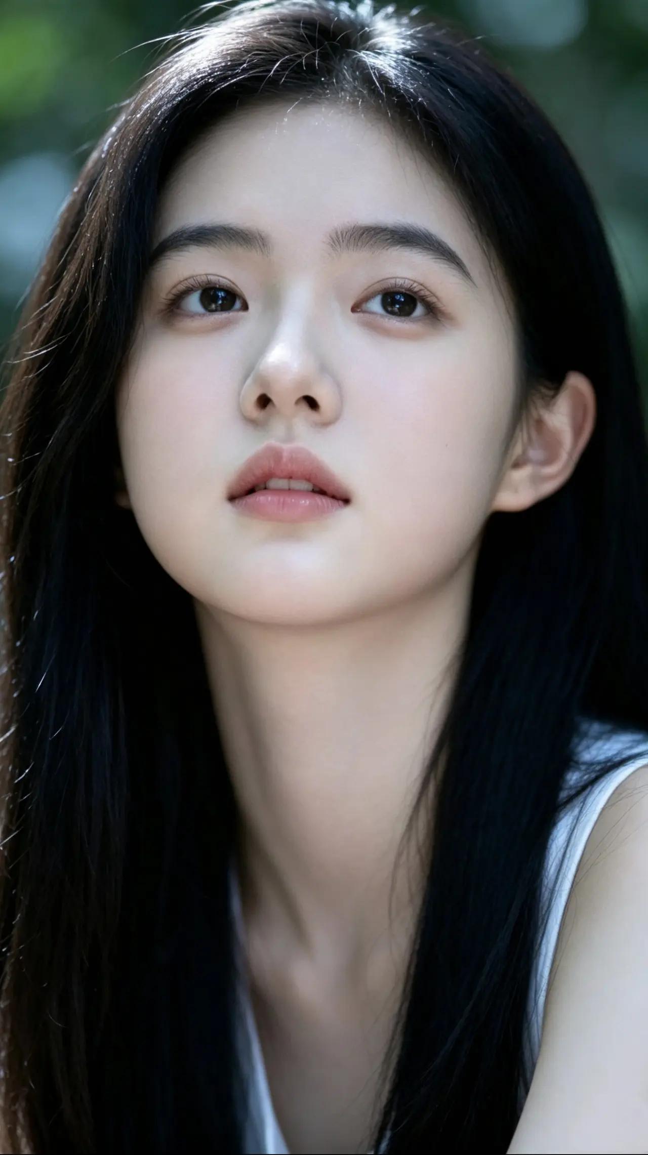 清新自然，少女感满满，阳光下的美丽瞬间纯真少女感 🍀🍎🌺