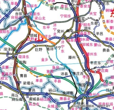 济宁北上雄商高铁两难！跨市借道，还是自建梁山联络线？
雄商高铁通车以后，鲁西南纵
