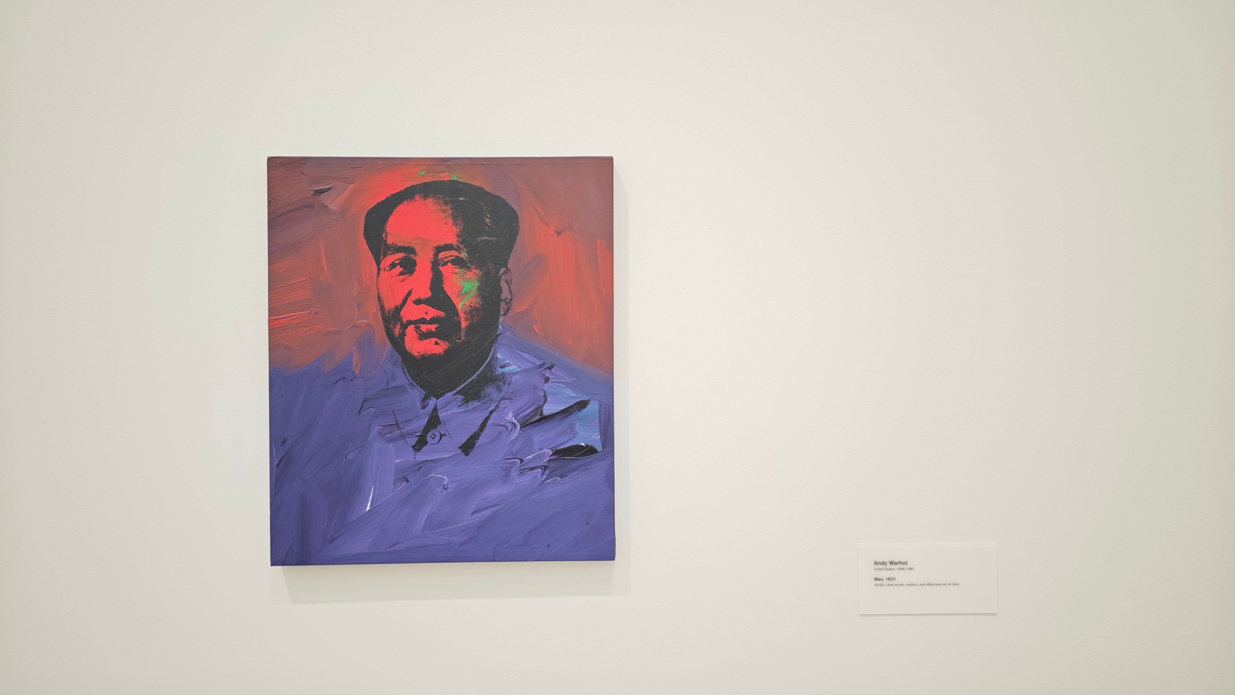 Andy Warhol画的教员 ​​​