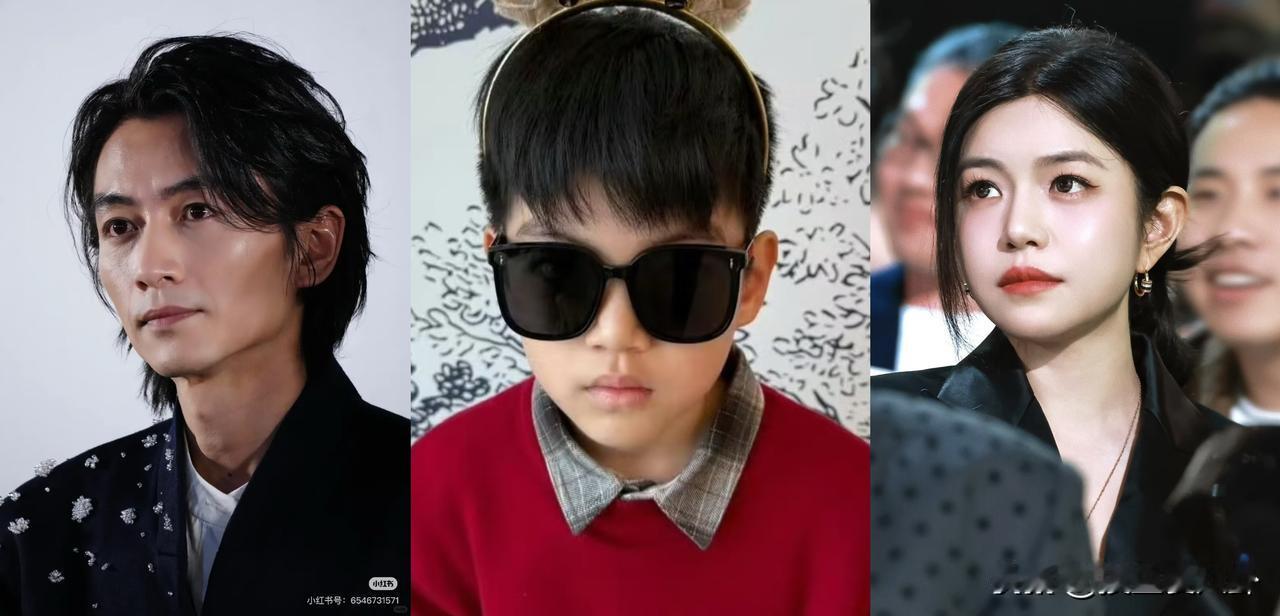 陈妍希最欣慰的事
不是离婚后事业翻红，也不是自己状态依旧，而是儿子小星星长得很像