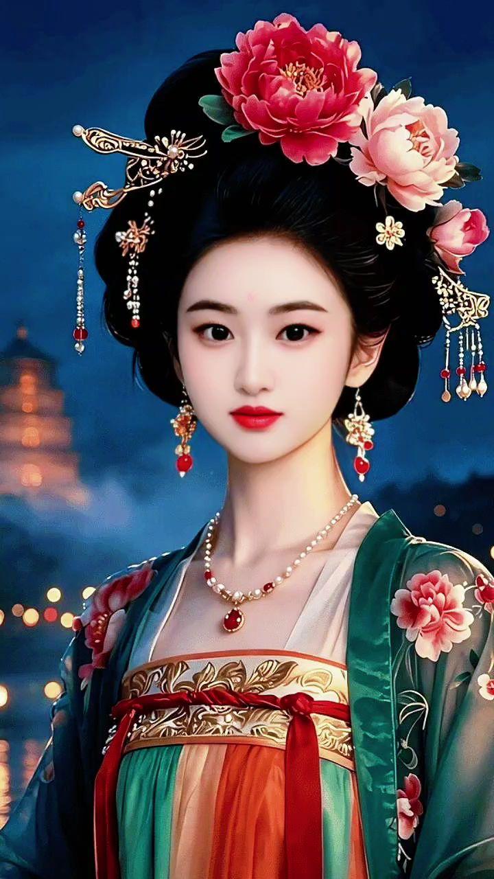 一身汉服梦回大唐 唐风汉韵 国风古韵穿越千年 汉服 汉服之美在华夏