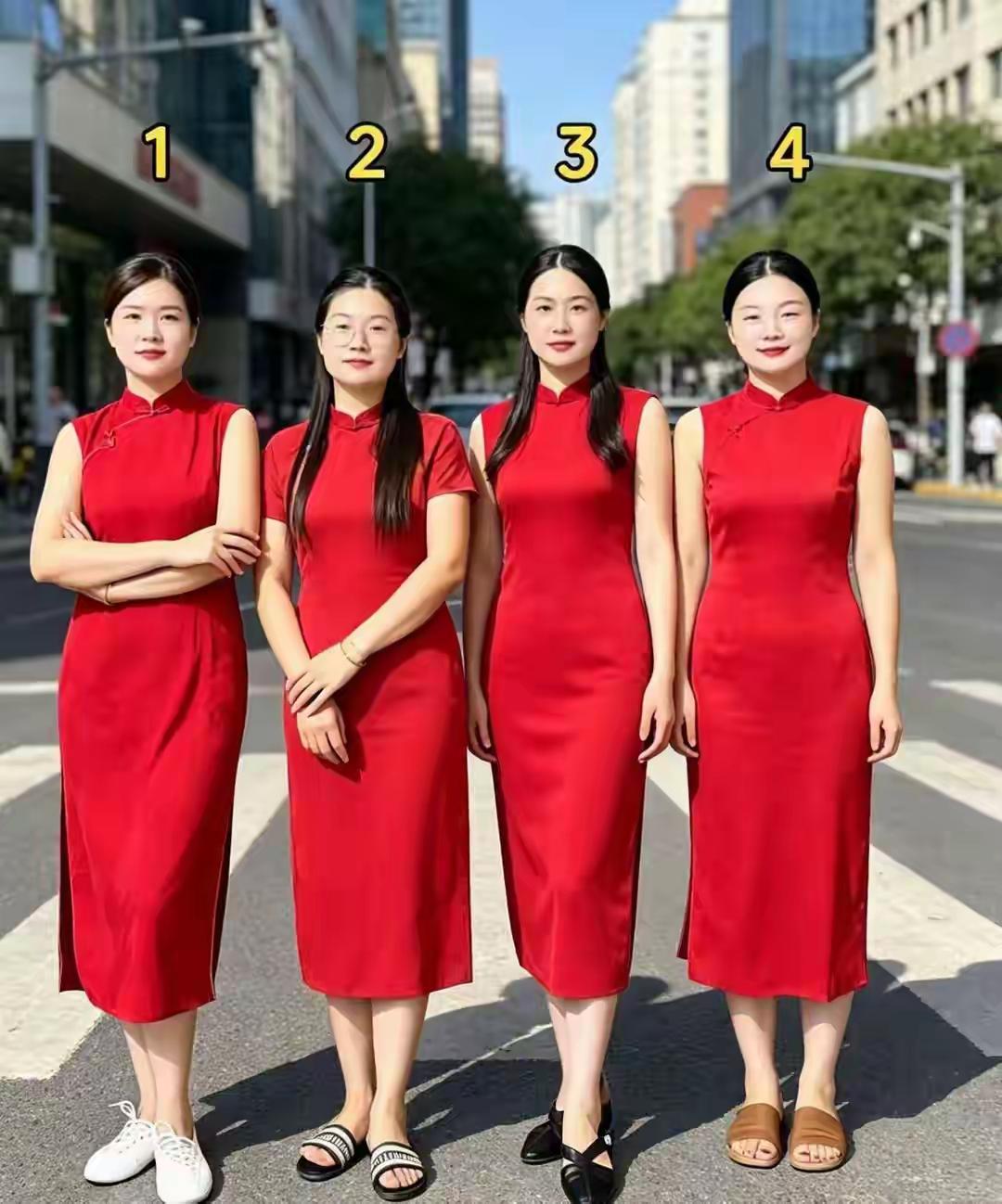 你觉得多大年龄的女人最有魅力1一4号女人，你觉得谁最漂亮？谁有领导范？谁脾气最好