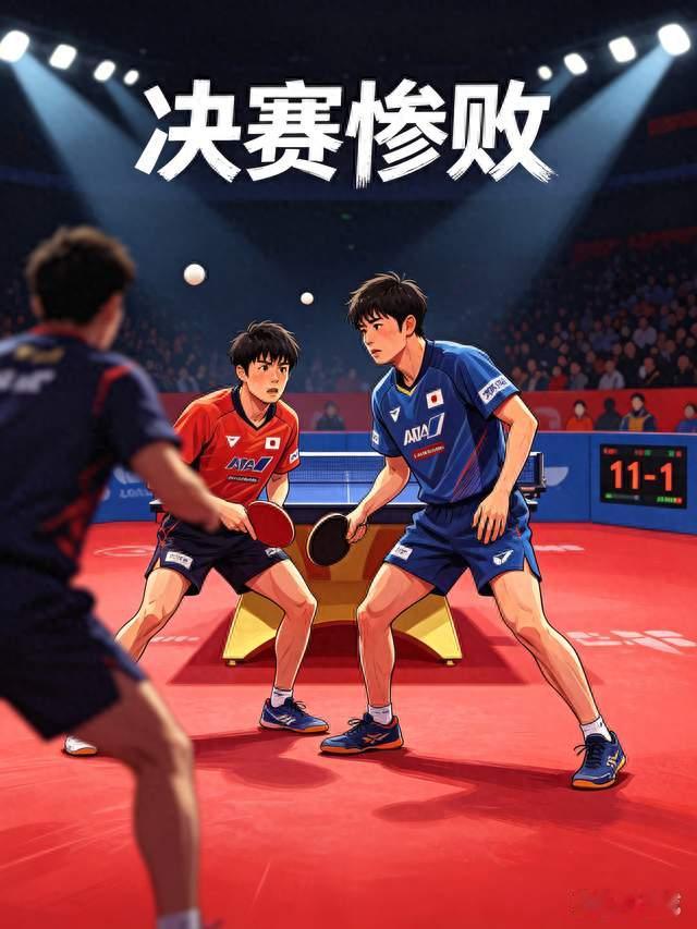 决赛惨败，张本智和把失利归咎于队友