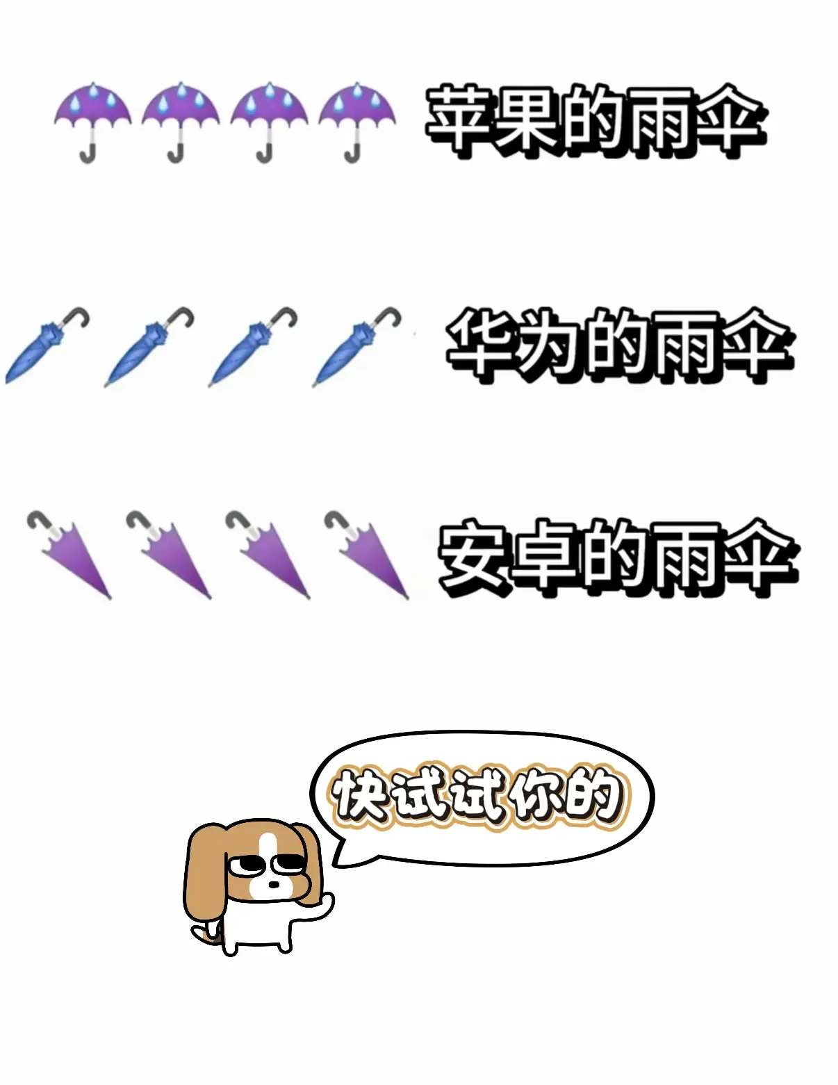 想看看大家的雨伞🌂🌂🌂是什么样子的。