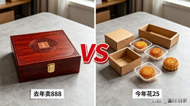 888的月饼没人买，25块拼出"体面"：不是中秋变了，是咱不装了？