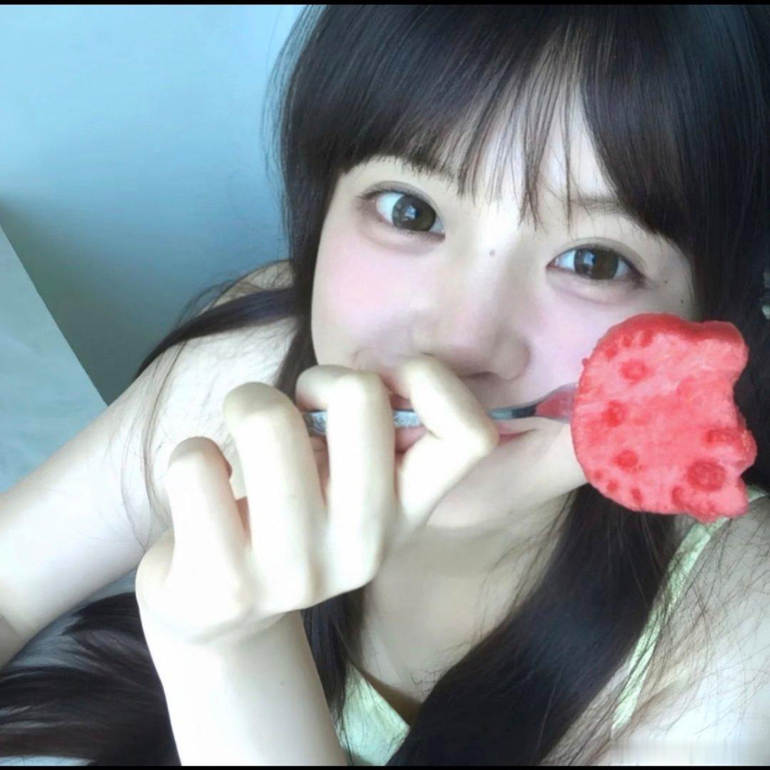 清纯女头。 
