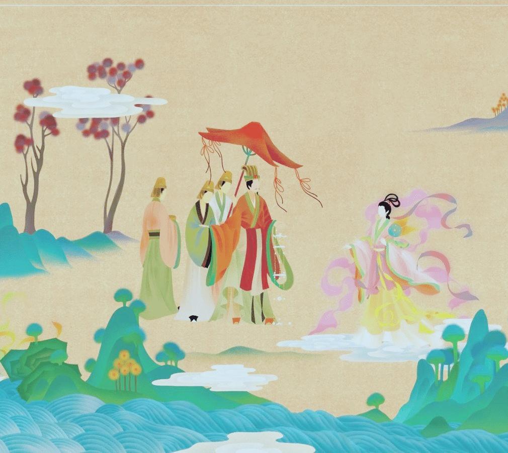 第一次听到有人讲解
《洛神赋》
 
《洛神赋》是三国时期魏国文学家曹植所作。黄初