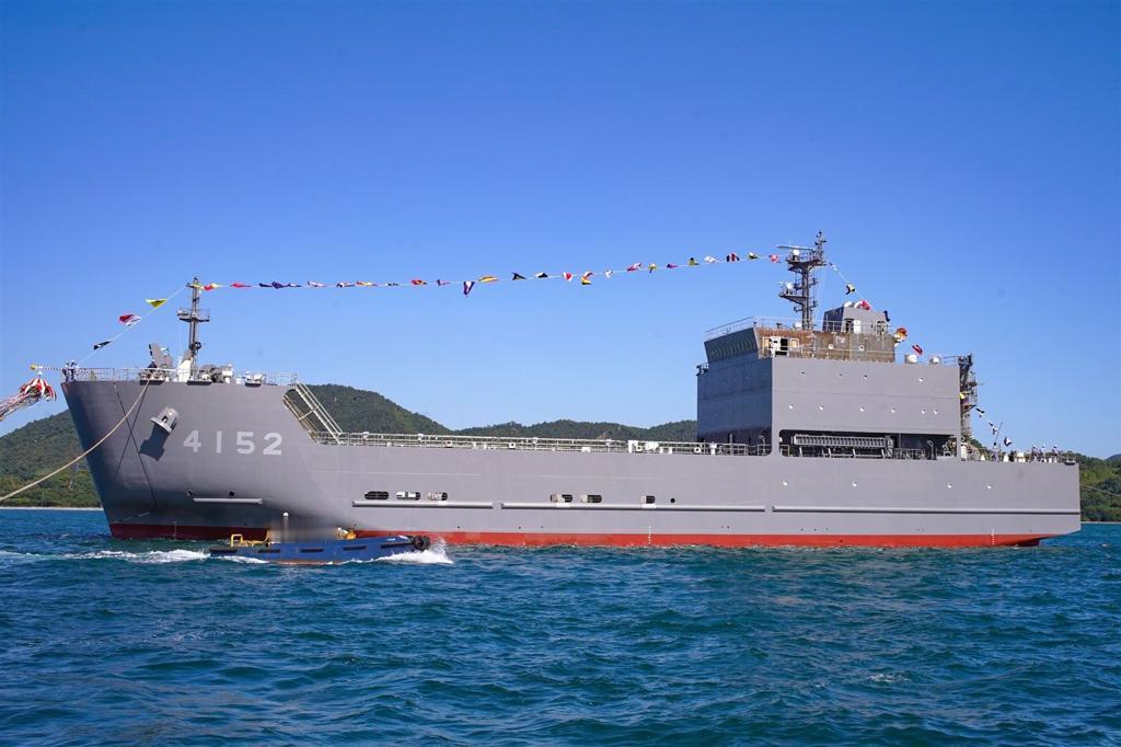 日本的高清重制版072？好像还不如。10月23日，日本陆上自卫队和海上自卫队联合