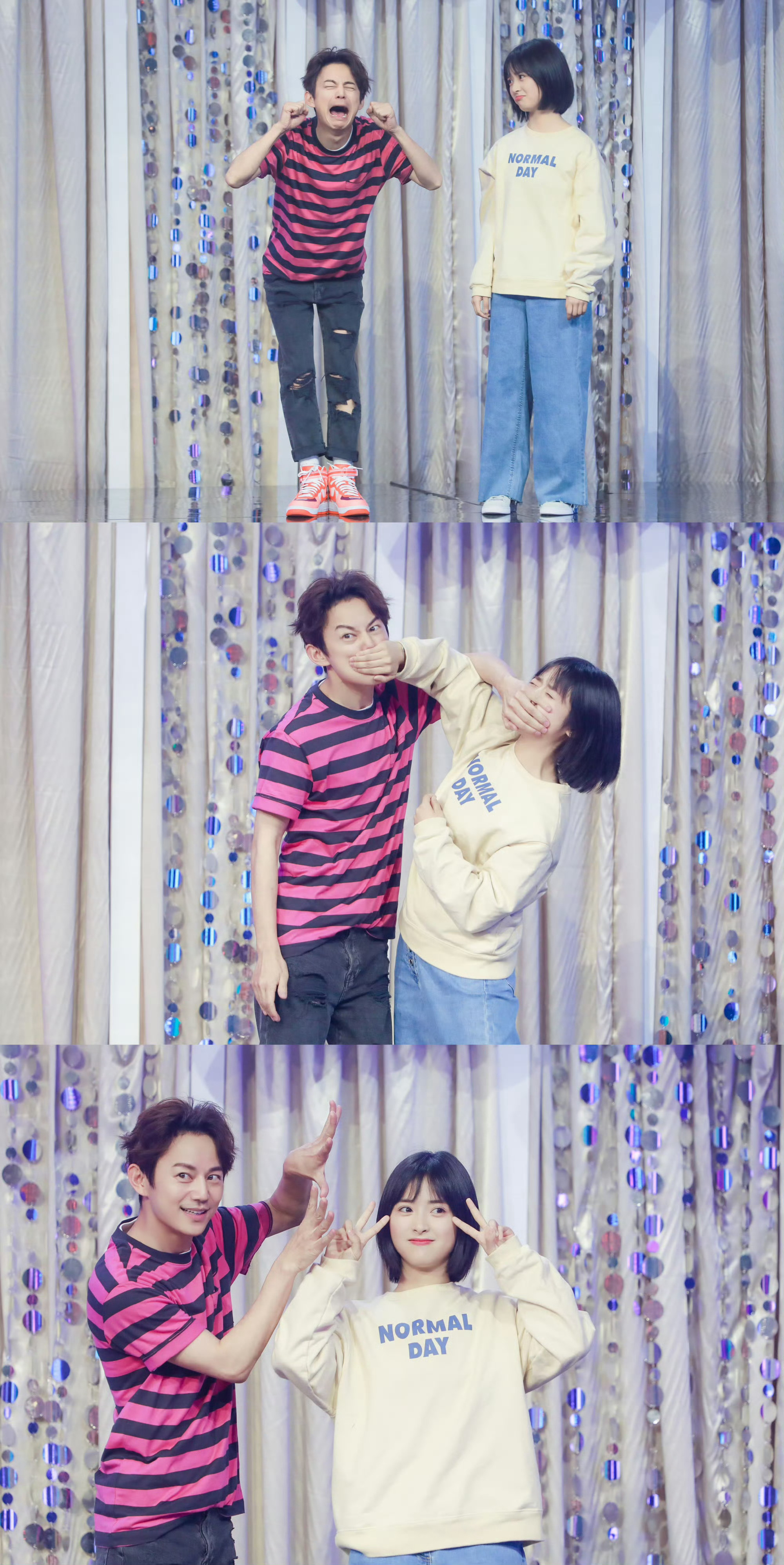 八年前的何老师，还很嫩