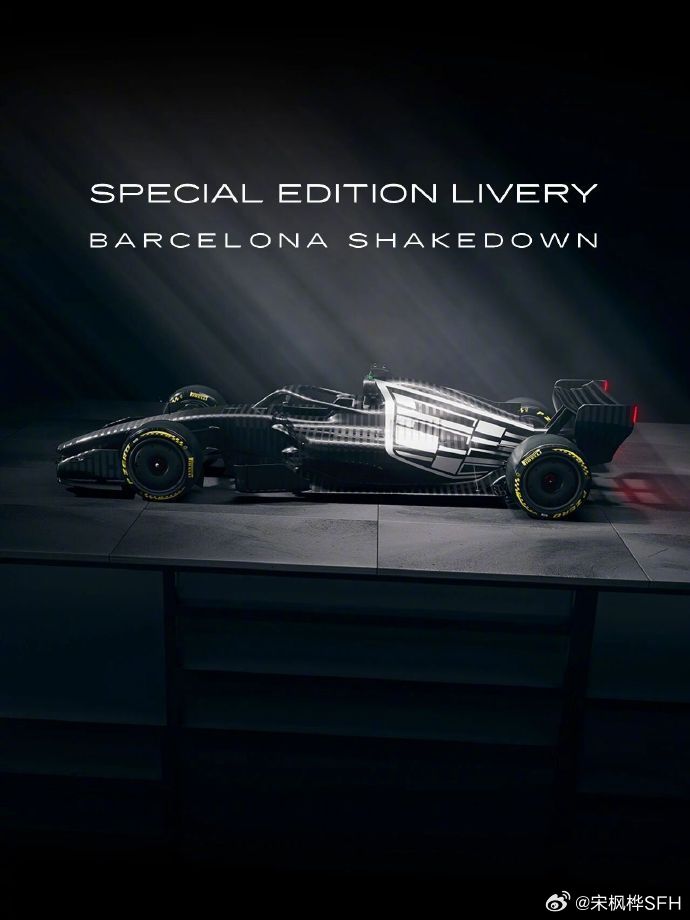 凯迪拉克F1测试车官图发布 不多说，依旧帅气。大v聊车F1周冠宇