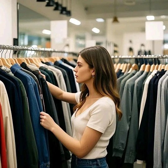 为什么实体店的衣服感觉土土的逛遍商场实体店总疑惑，明明款式很多，上身却自带一股土