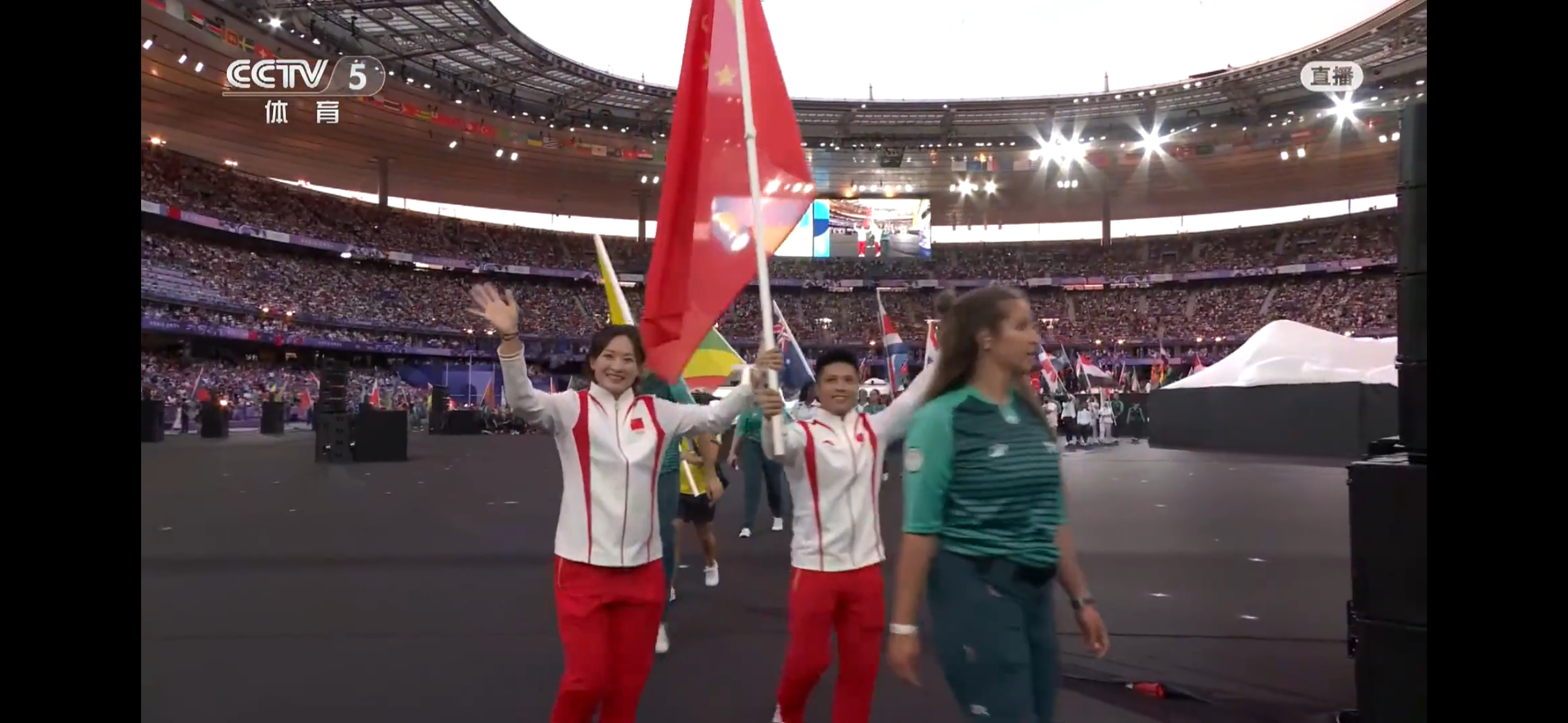 #巴黎奥运会闭幕式# 中国🇨🇳！！！ ​​​