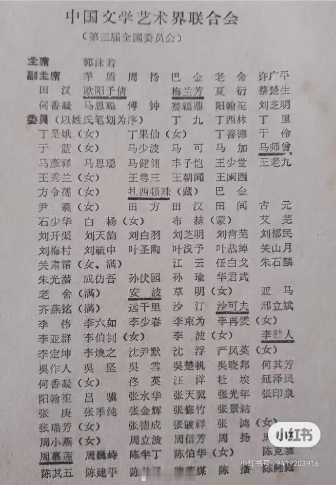 群星闪耀的第三届中国文学艺术界联合会🇨🇳中国文联