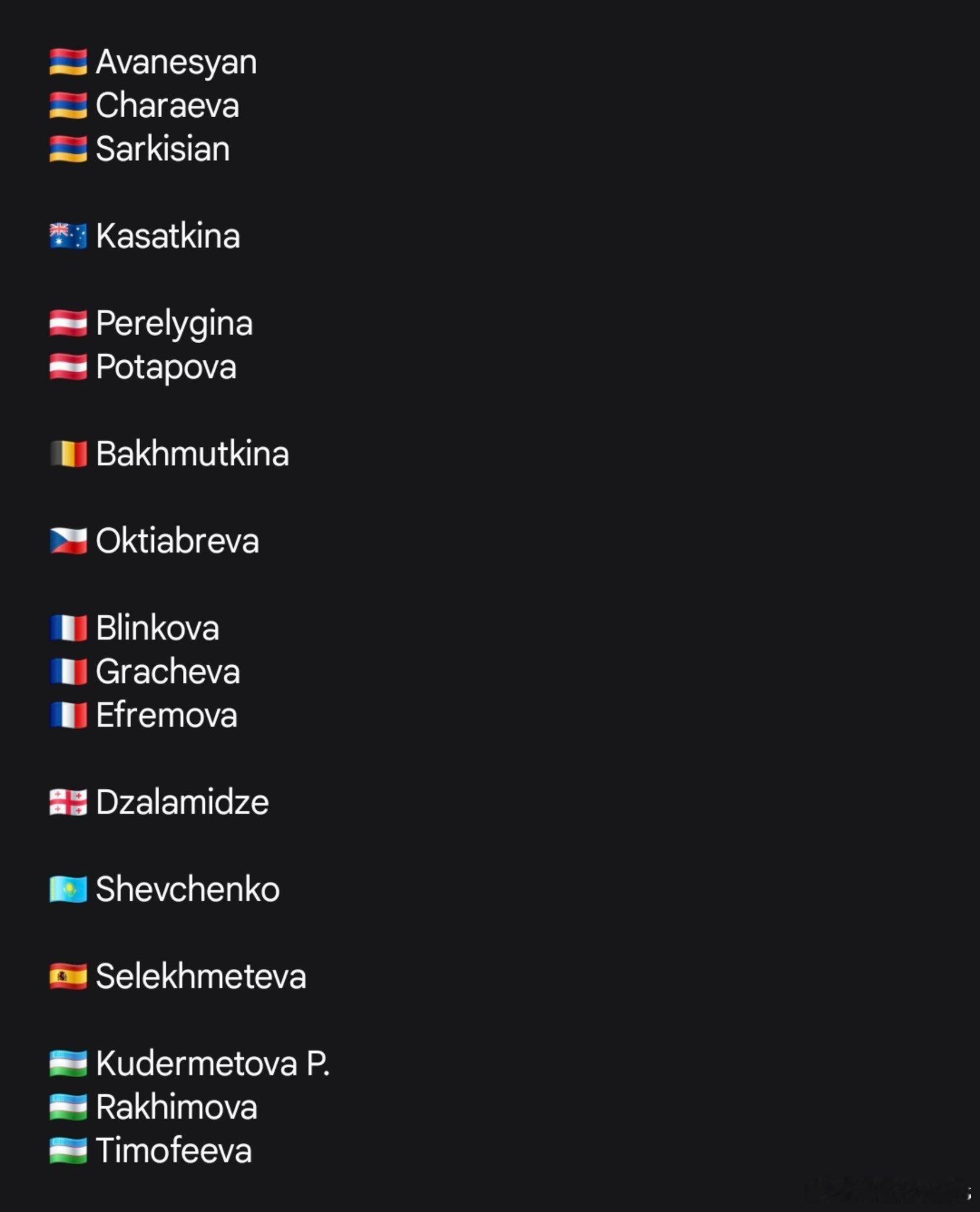 【又一位俄罗斯选手转国籍！俄乌战争后第17位转国籍】会说中文的俄罗斯女将布林科娃