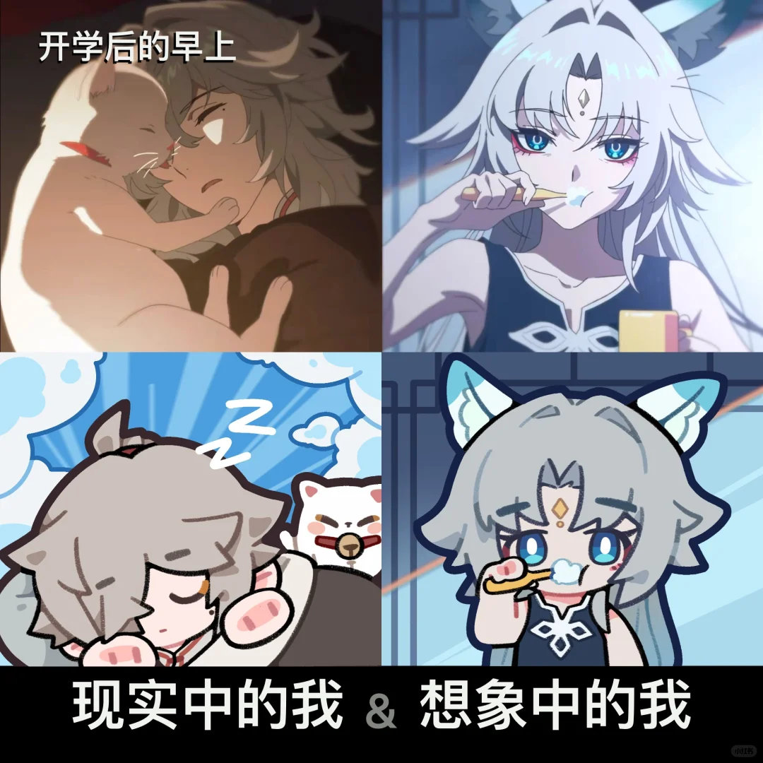 想象中是飞霄｜现实的我是景元元