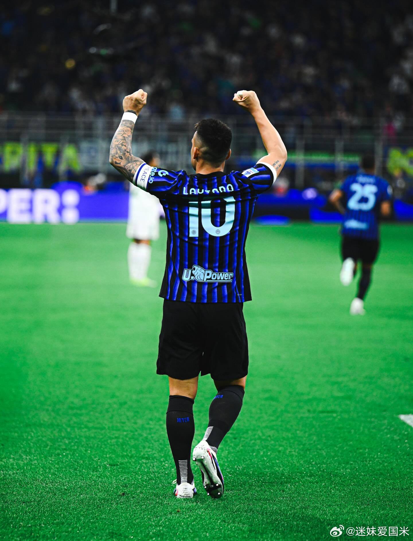 米兰体育报：本赛季劳塔罗进球的比赛国际米兰全胜，劳塔罗不仅是前锋还是球队第一道防