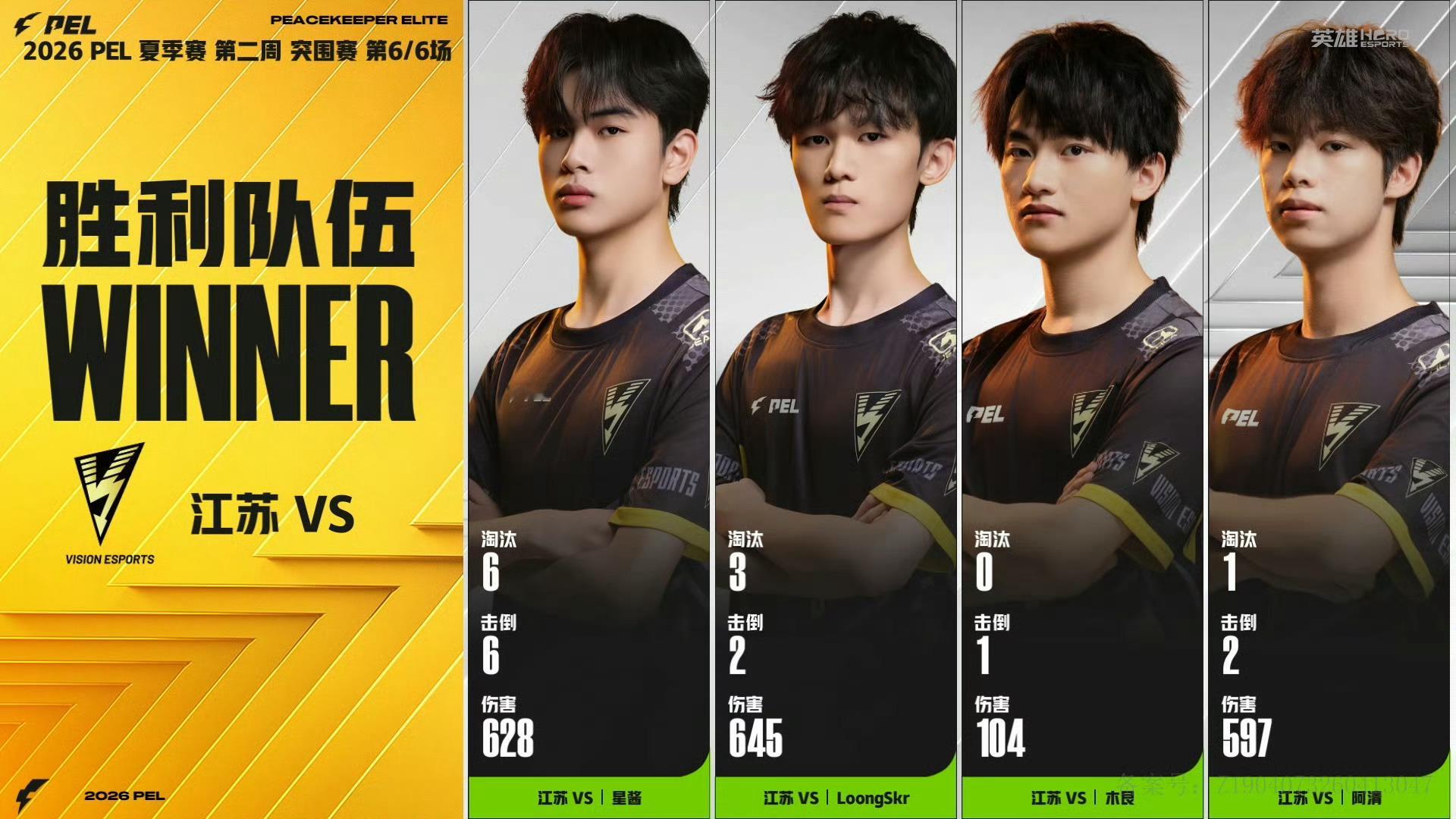 PEL第二周突围赛【夏季赛常规赛W2D1】第六局获胜队伍：2026pel夏季赛上
