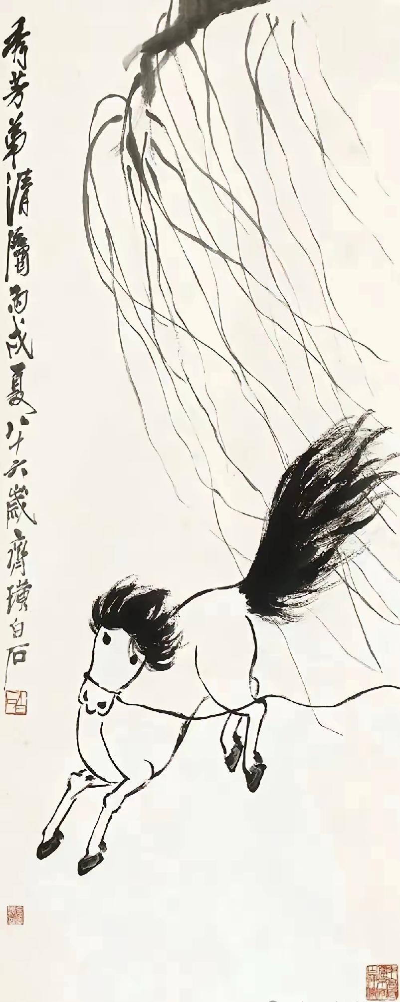 名人效应，这幅画价值1380万，大家能看出来值哪里吗？
如果我不说这画的作者，估