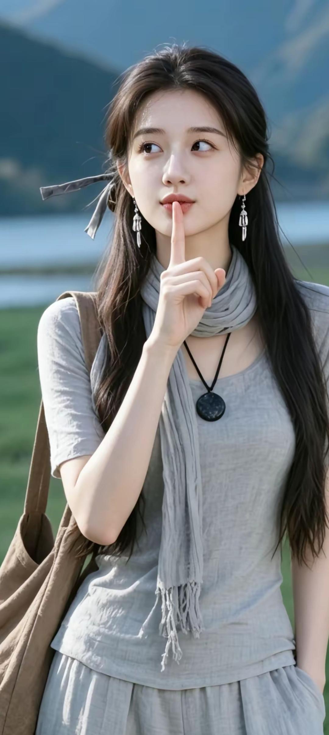 在湖畔轻声细语，感受大自然的宁静与美好。