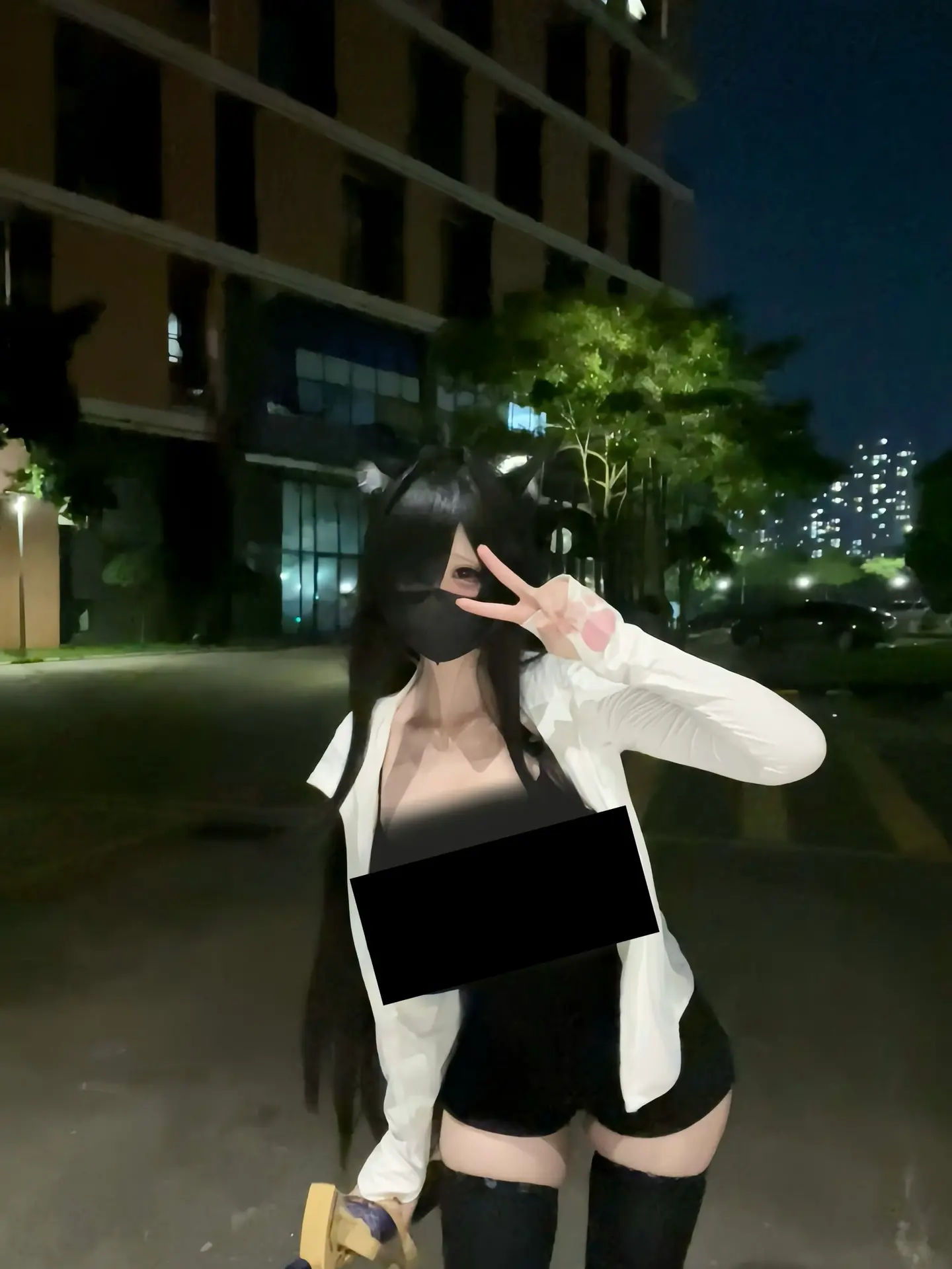 晚上豪
