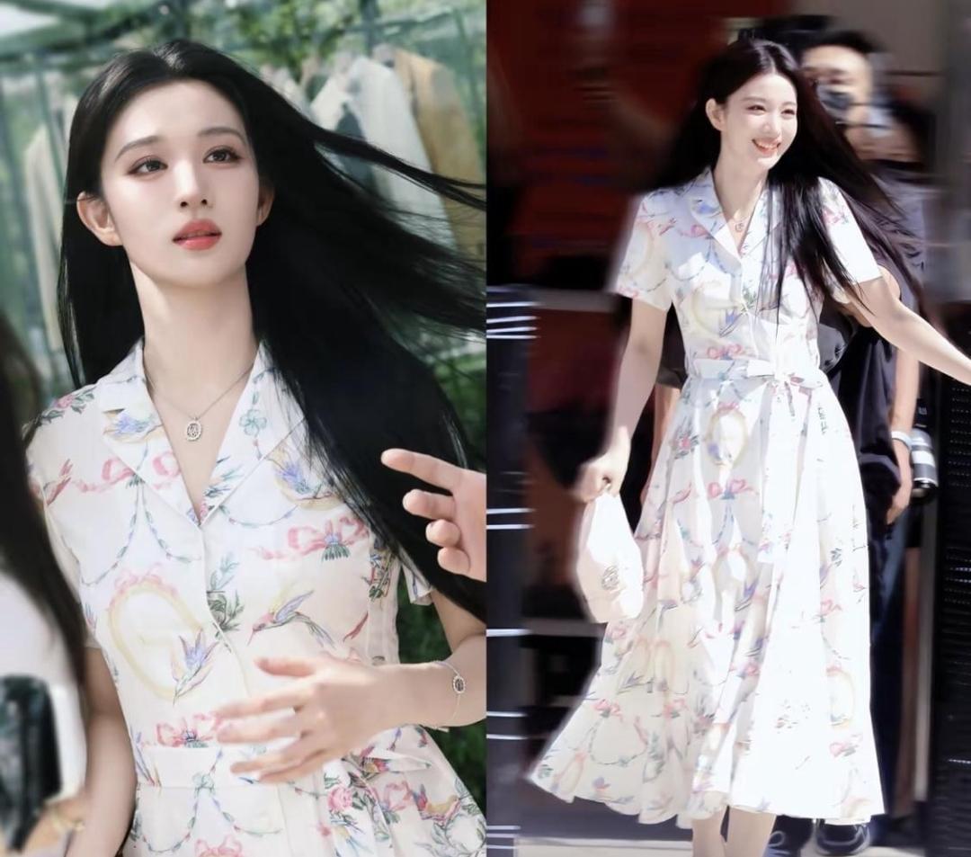 王楚然太美了！
她是娱乐圈最美的了，不接受反驳