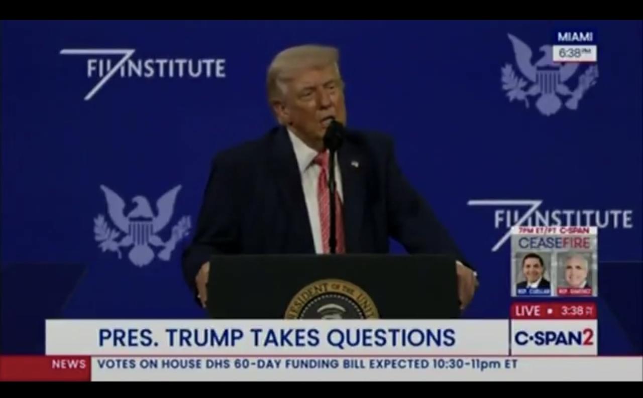 特朗普：“我总是喜欢和失败者待在一起，因为这让我感觉好一些。我讨厌那些非常非常成