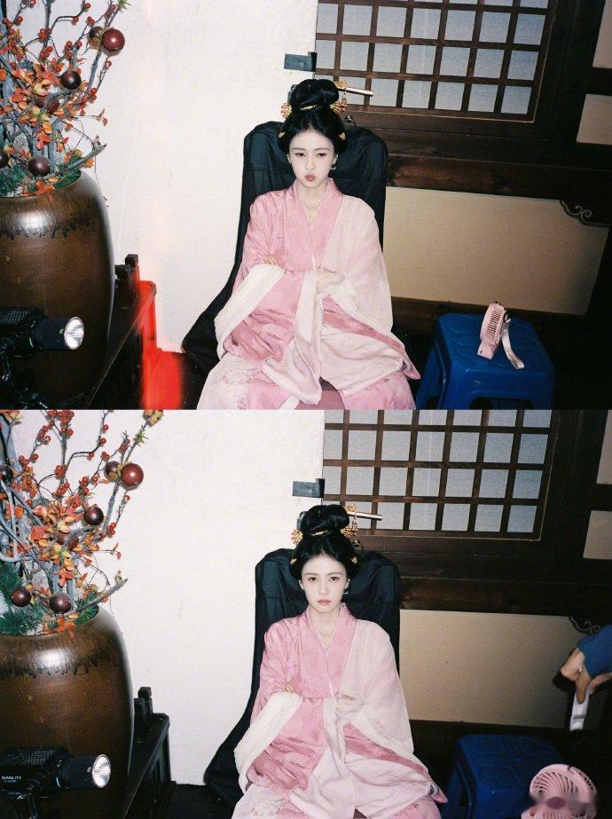 你好星期六下周是莫离剧组 温柔托脸搭配软声呼唤，画面氛围感十足，心动值拉满。 
