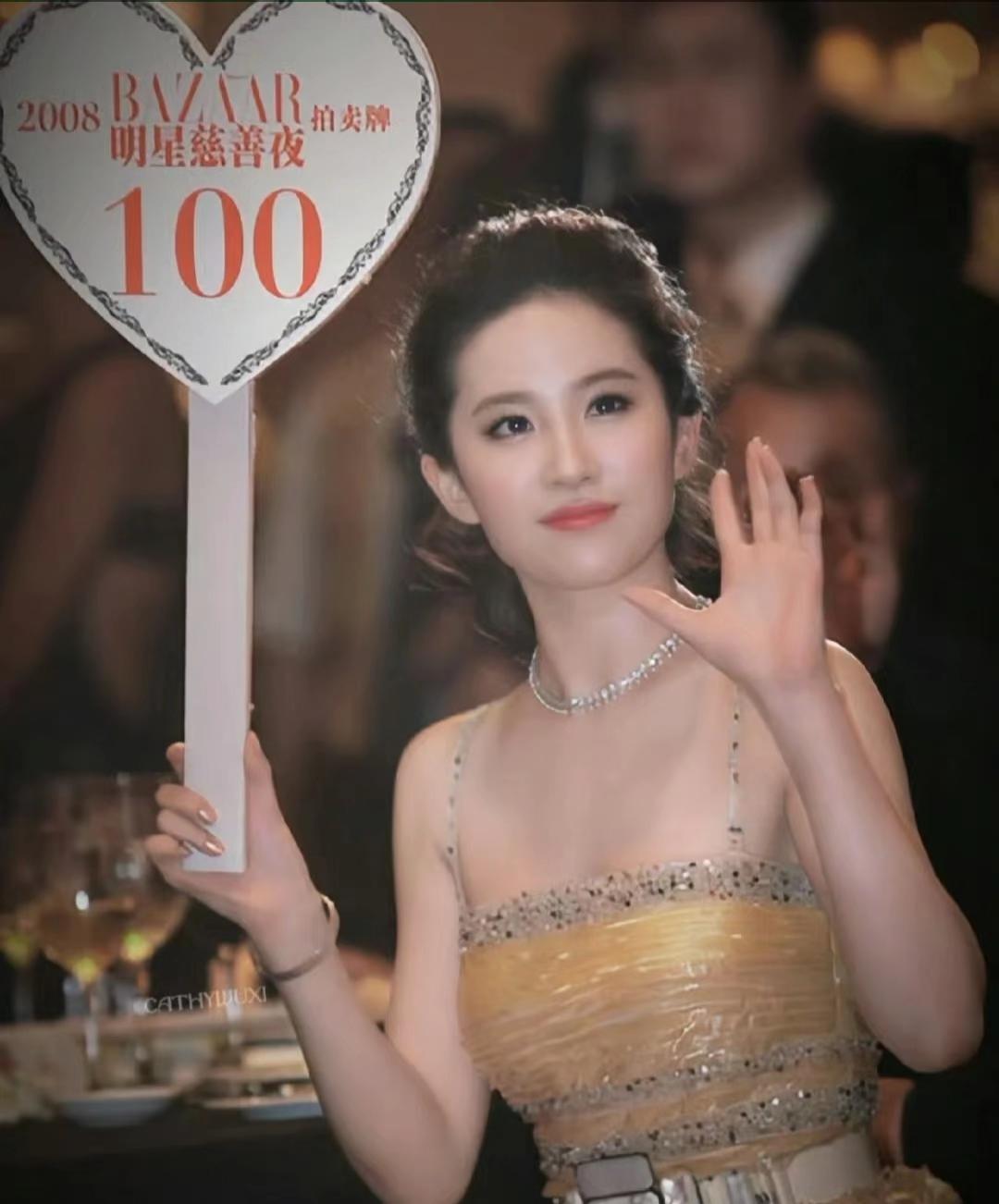 小说中女主参加慈善拍卖会的大抵就是这样吧。