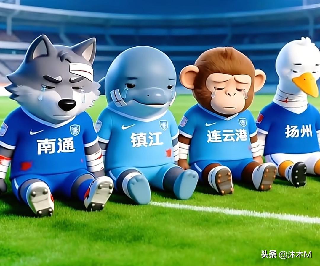 苏超首战，穿蓝色球衣的南通，镇江，扬州，连云港都输了，看来这穿衣颜色还是有点讲究