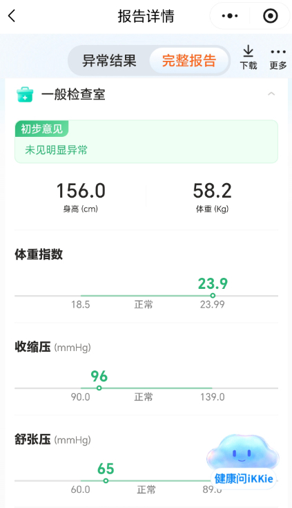 一年一体检真的需要今年长高了但也长胖了医生拼命跟我强调你要控制了，BMI到临界值