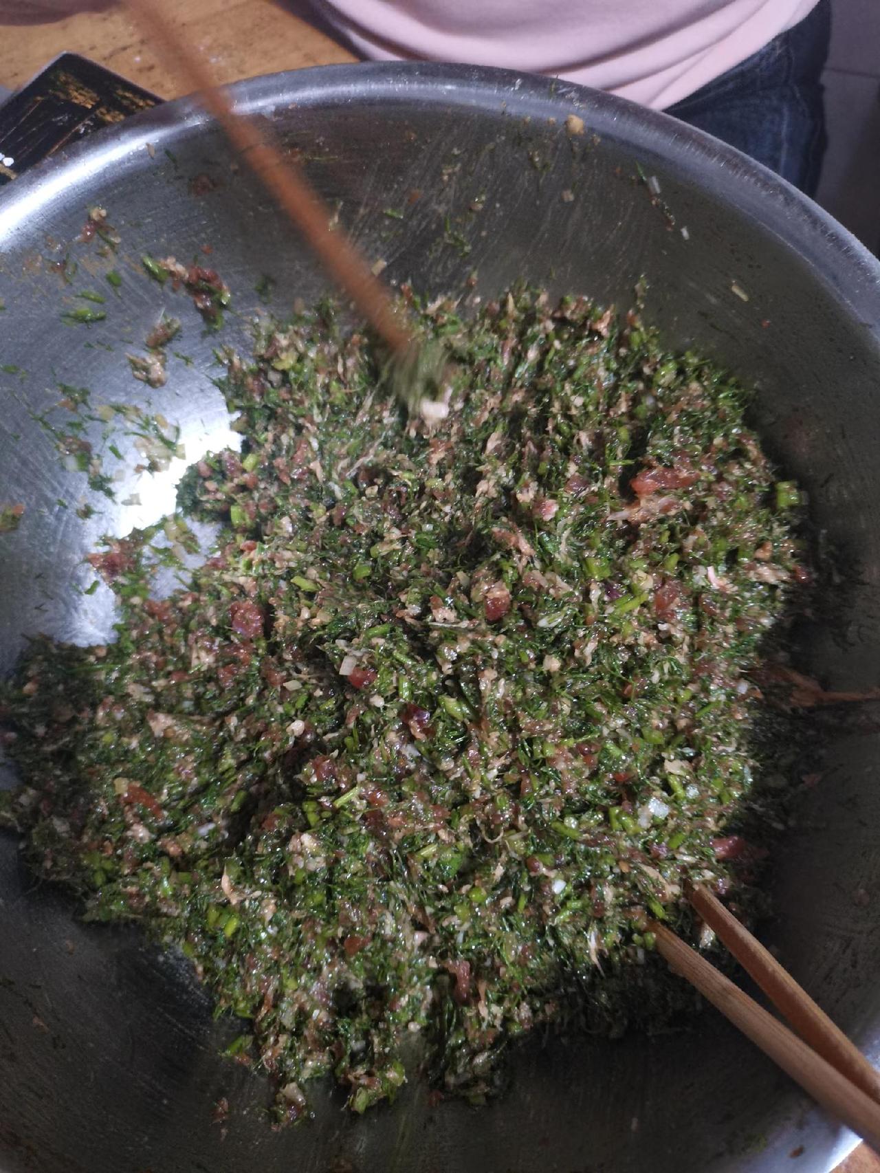 有没有和我一样大晚上还包饺子的😀