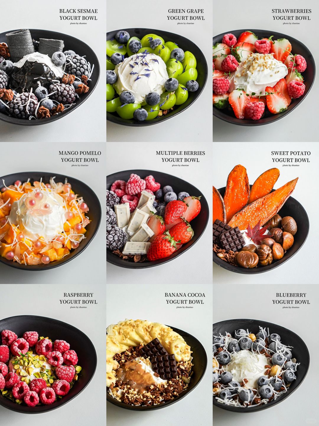 实现YOGURT BOWL自由 万能酸奶搭配参考