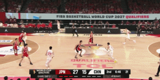 15分超级逆转 中国男篮绝地反击战胜日本队男篮世预赛中国男篮客场以87-80逆转