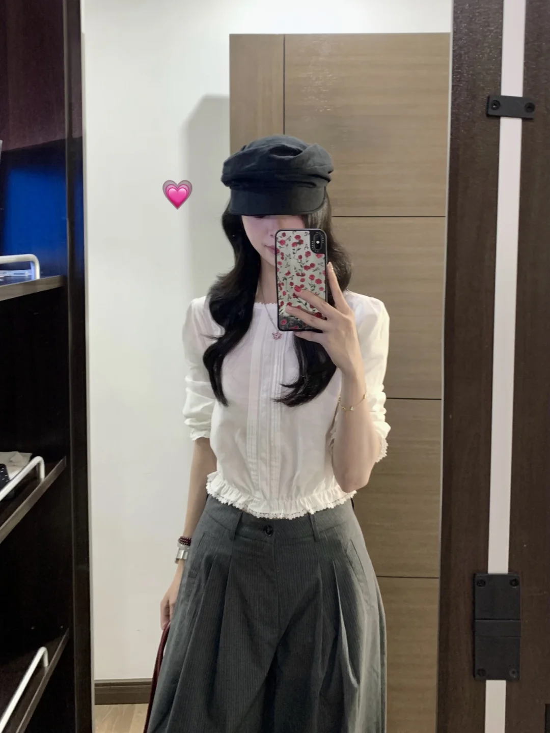 好韩系的白衬衫