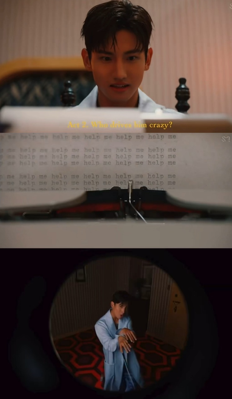 原来朱一龙霉霉都致敬过闪灵电影《闪灵》现在已经可以买票了，才发现原来才知道原来霉