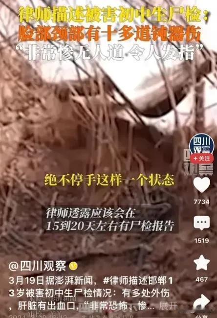 看完律师描述王子耀的尸检情况，忍不住全身发抖。三个坏东西是不置子耀为死地，绝不停