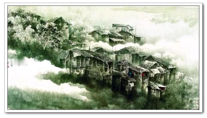 仙境一般的山水风光，令人流连忘返
