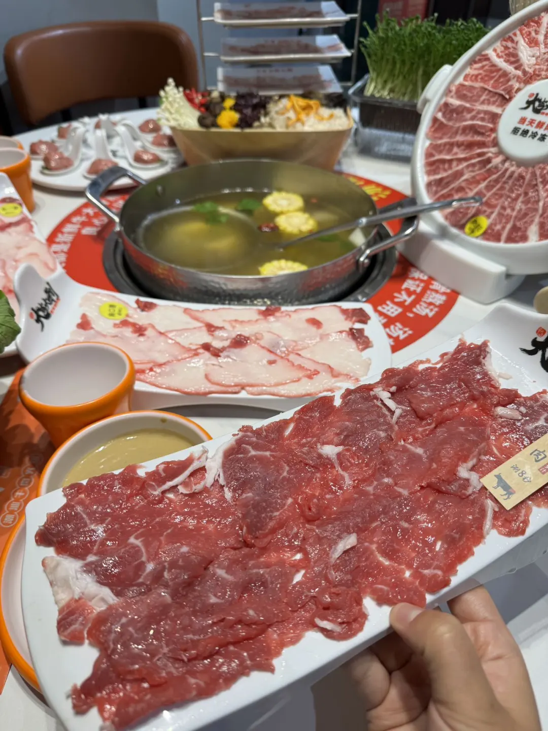 沈阳滑翔这家潮汕牛肉火锅老好吃了