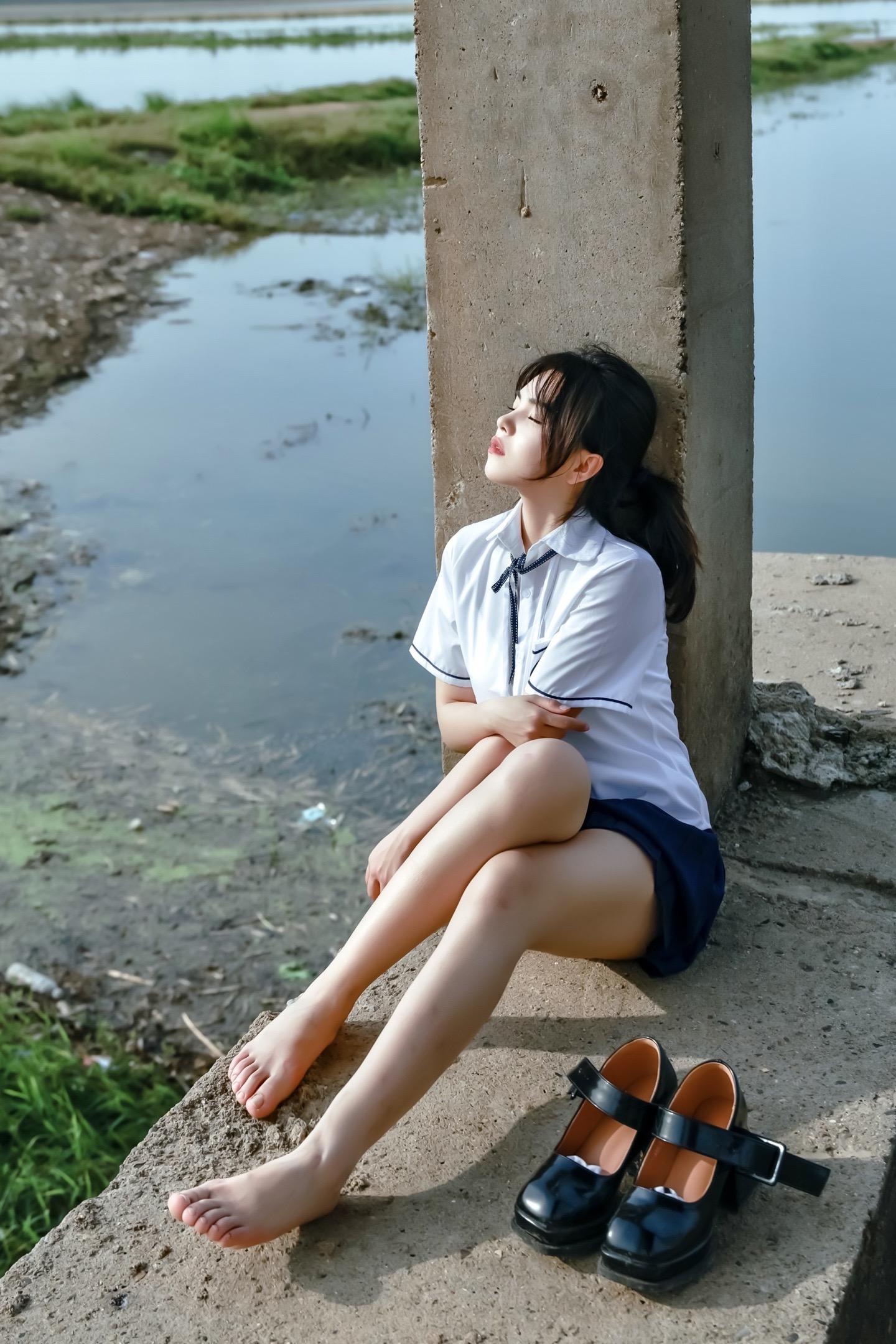 午后的阳光｜挥洒 少女青春。《jk氛围感写真》 阳光☀️清透少女心，慵...
