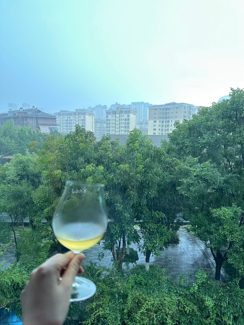 每天都在下雨和天晴时间穿梭 在云南实现天然果蔬自由 芝麻菜拌肥牛只需加点黑醋和芝