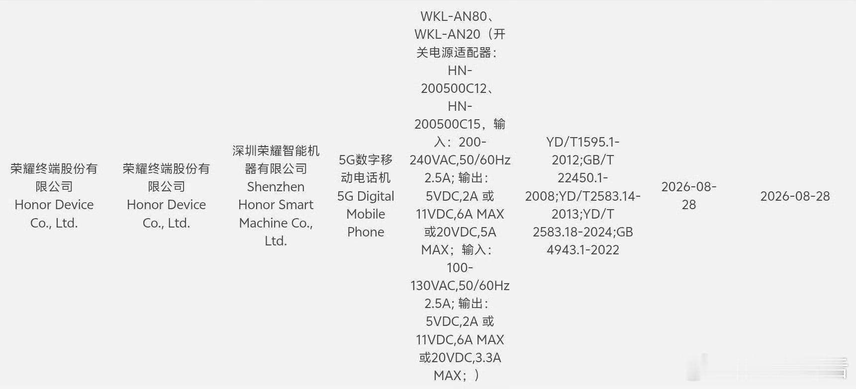 荣耀Magic9系列疑似入网 据说三个版本其中有一版带风扇！ ​​​