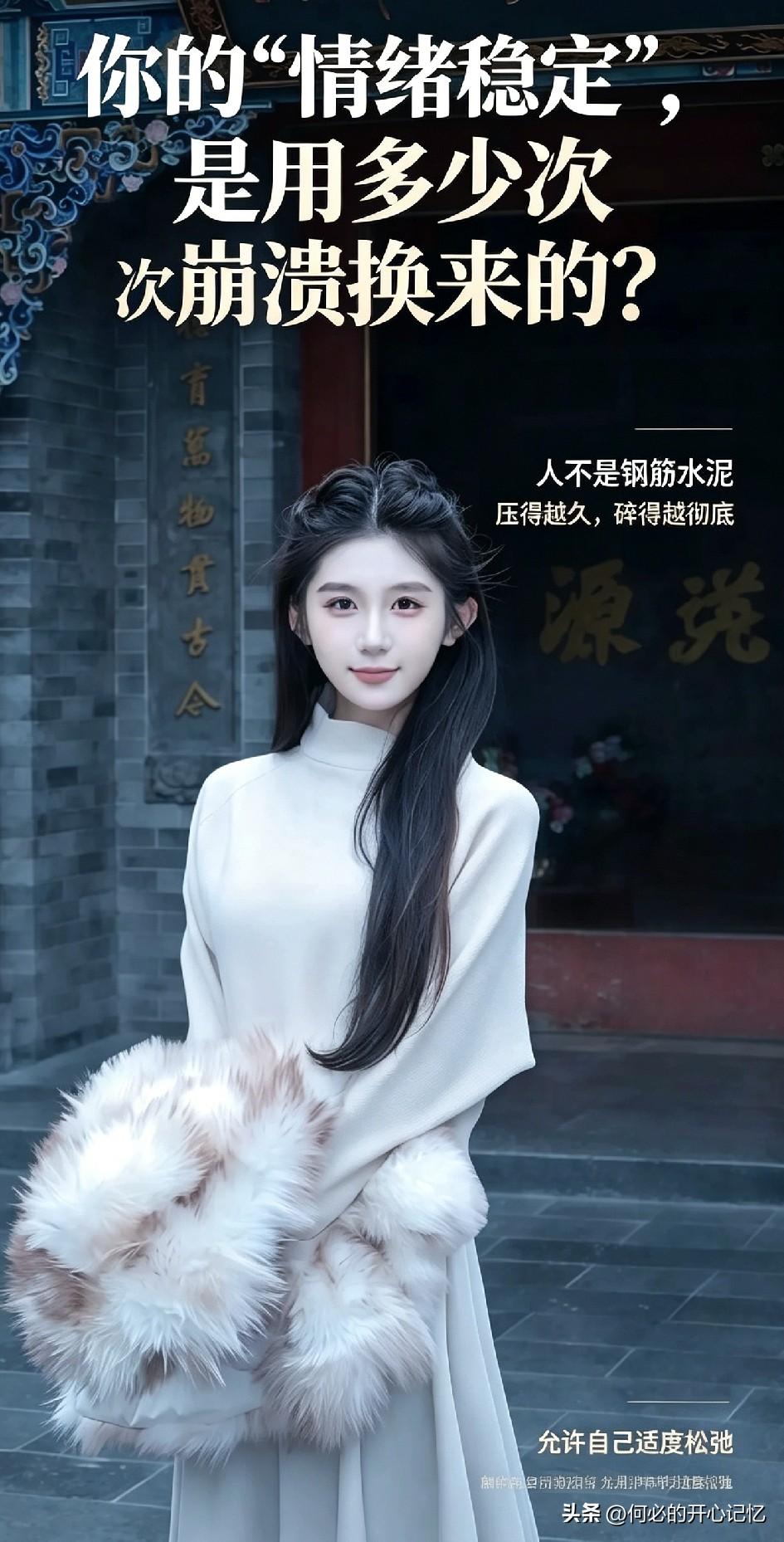 你的“情绪稳定”，是用多少次崩溃换来的？
 
“你脾气真好。”
 
“你情绪真稳