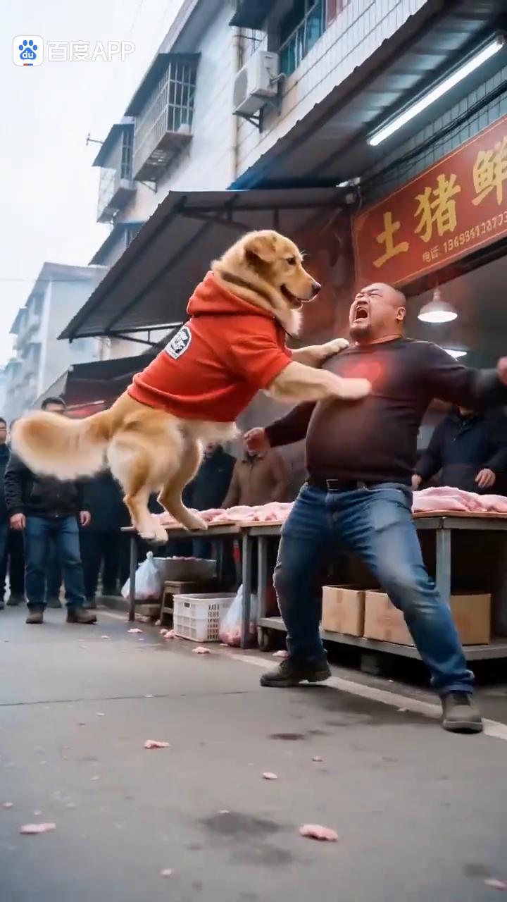 再敢欺负老人，我废了你。