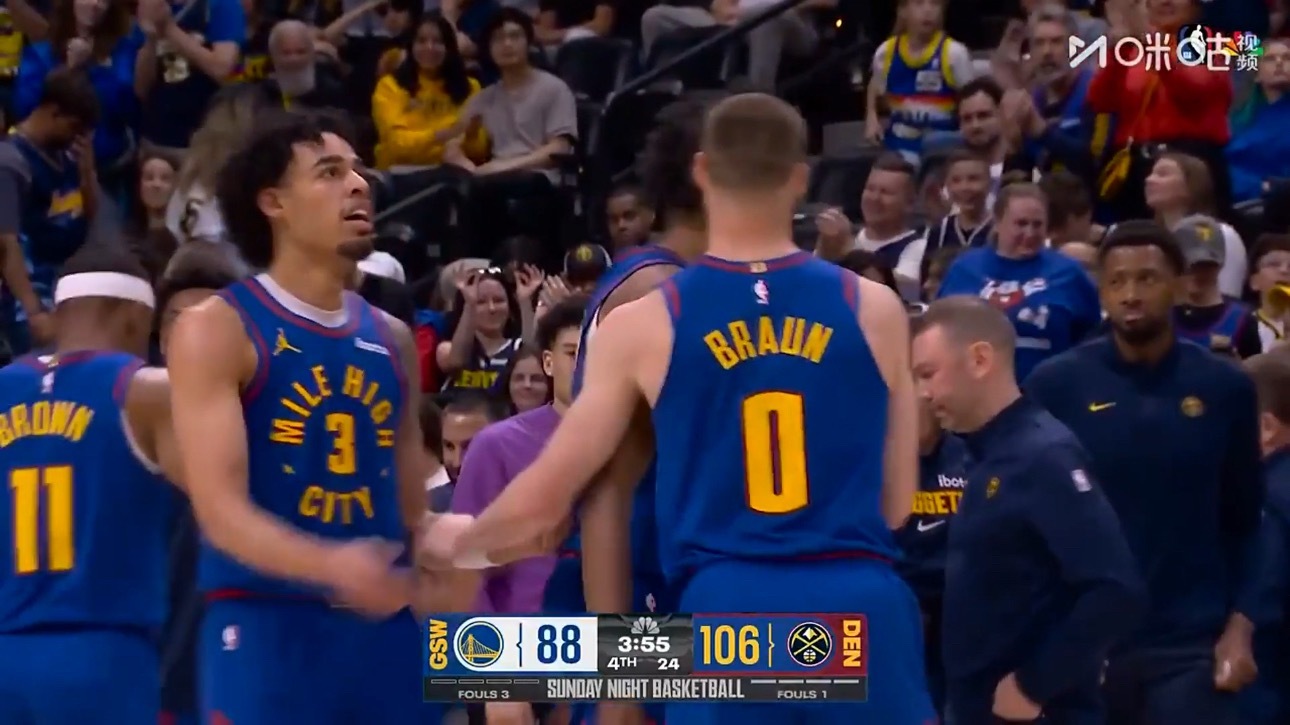 勇士挡不住了，三连胜就此结束，掘金取得六连胜。 